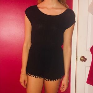 Black romper/ cover up!